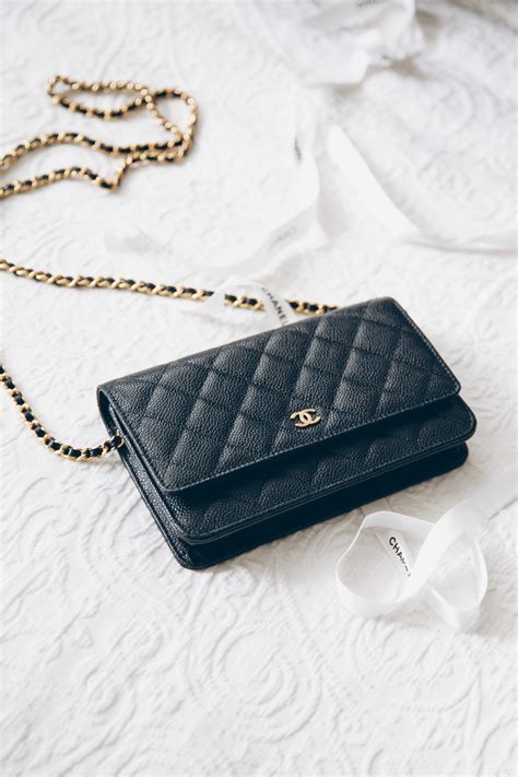 chanel woc pebble|Chanel woc on chain.